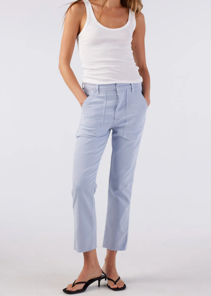 AMO Denim | Easy Army Trouser in Sky