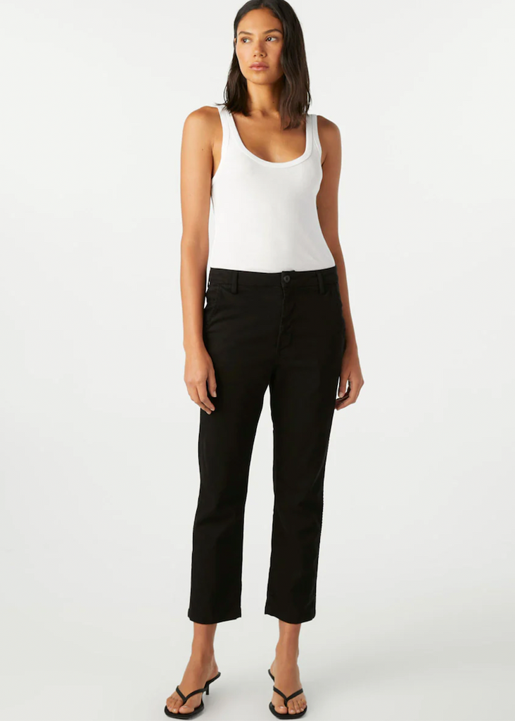 AMO Denim | Easy Trouser in Black