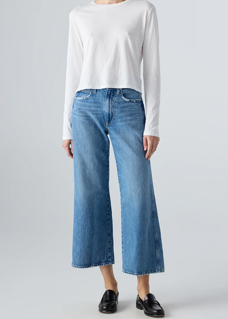 AMO Denim | Frida Crop in Smitten