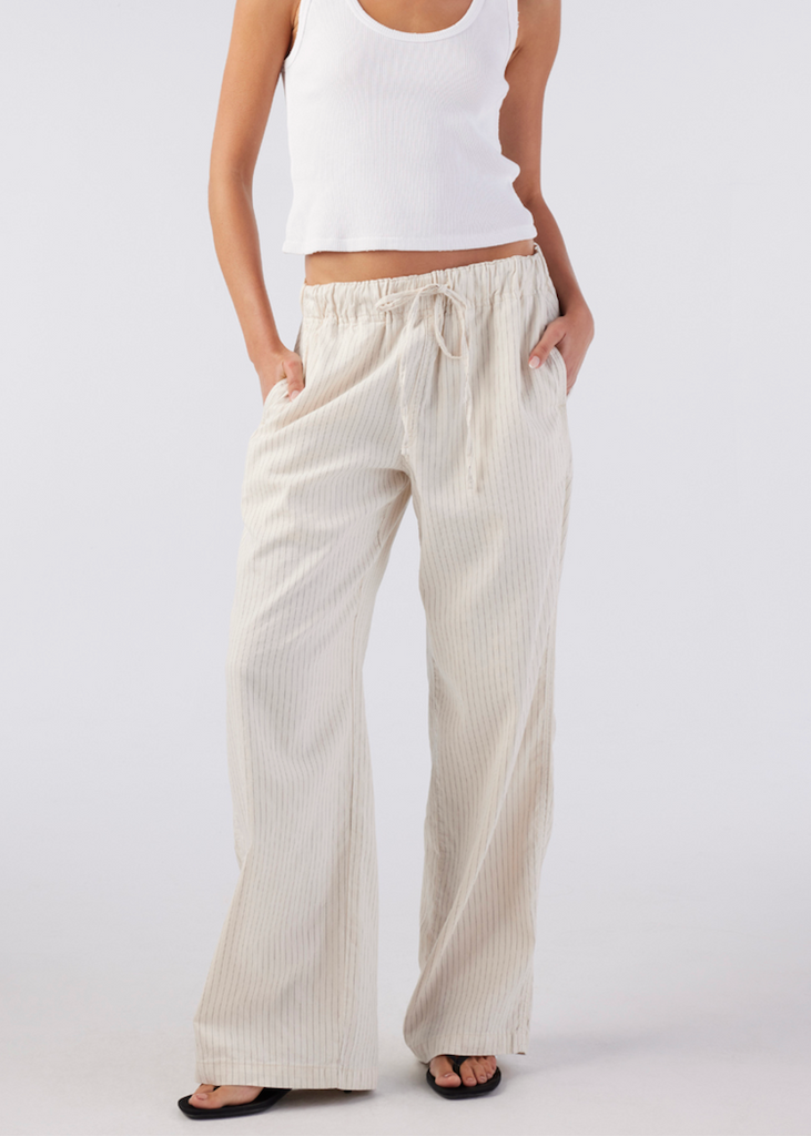 AMO Denim | Janis Pant | Bone