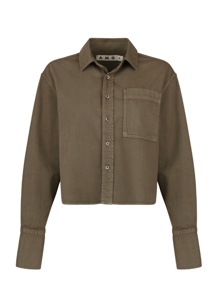 AMO | Abigail Shirt in Root