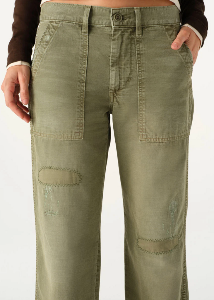 AMO | Easy Army Slouch Crop