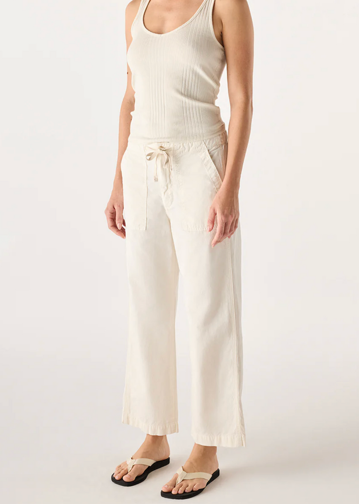 AMO | Easy Drawstring Slouch Crop
