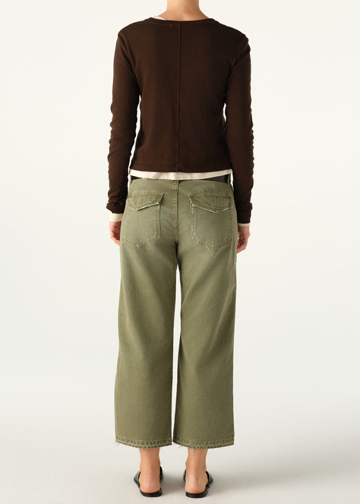 AMO | Easy Army Slouch Crop