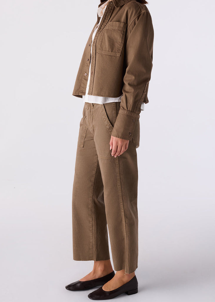 AMO | Easy Army Slouch Crop in Root