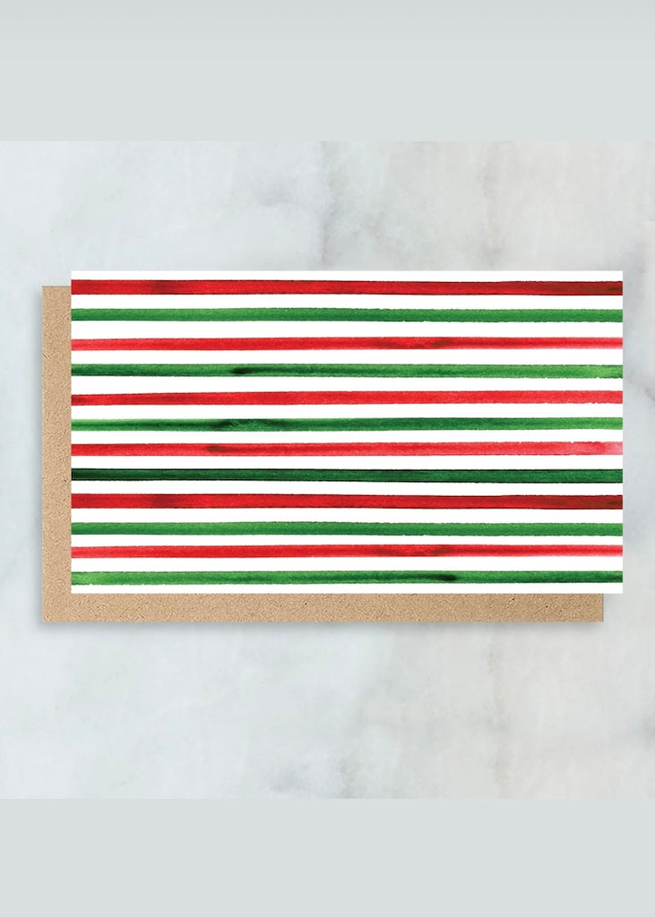 Abigail Jayne Design | Holiday Stripe Mini Cards | Boxed Set of 6