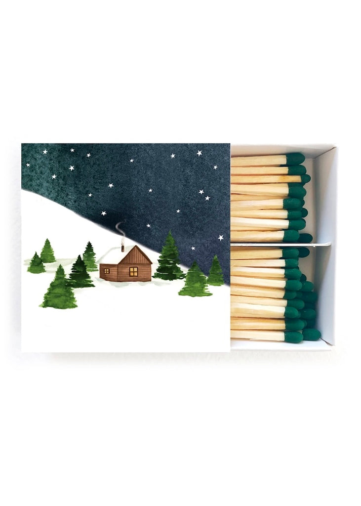 Abigail Jayne Design | Snowy Cabin Holiday Matches