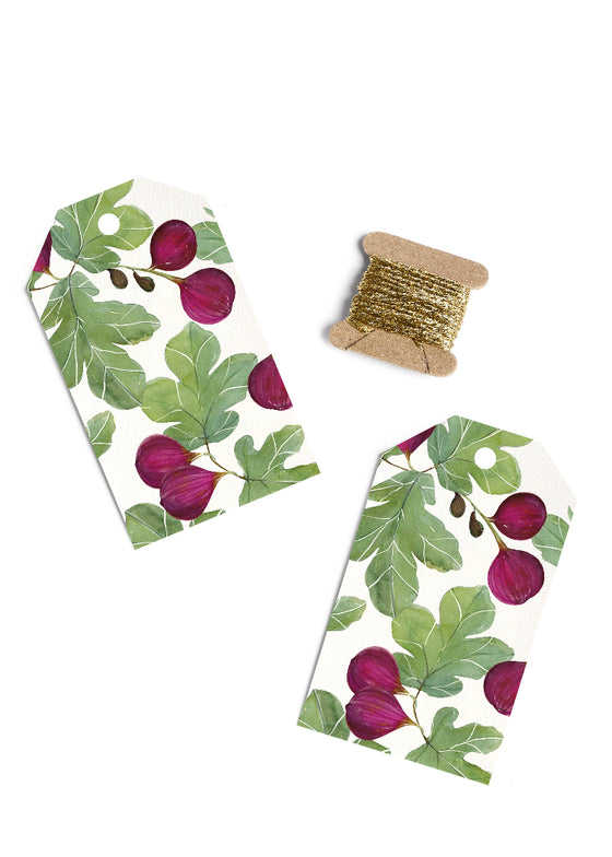 Abigail Jayne Design | Figs Gift Tags | Set of 8