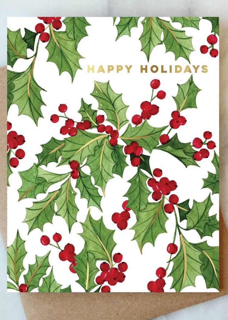Abigail Jayne Design | Vines of Holly Greeting Card