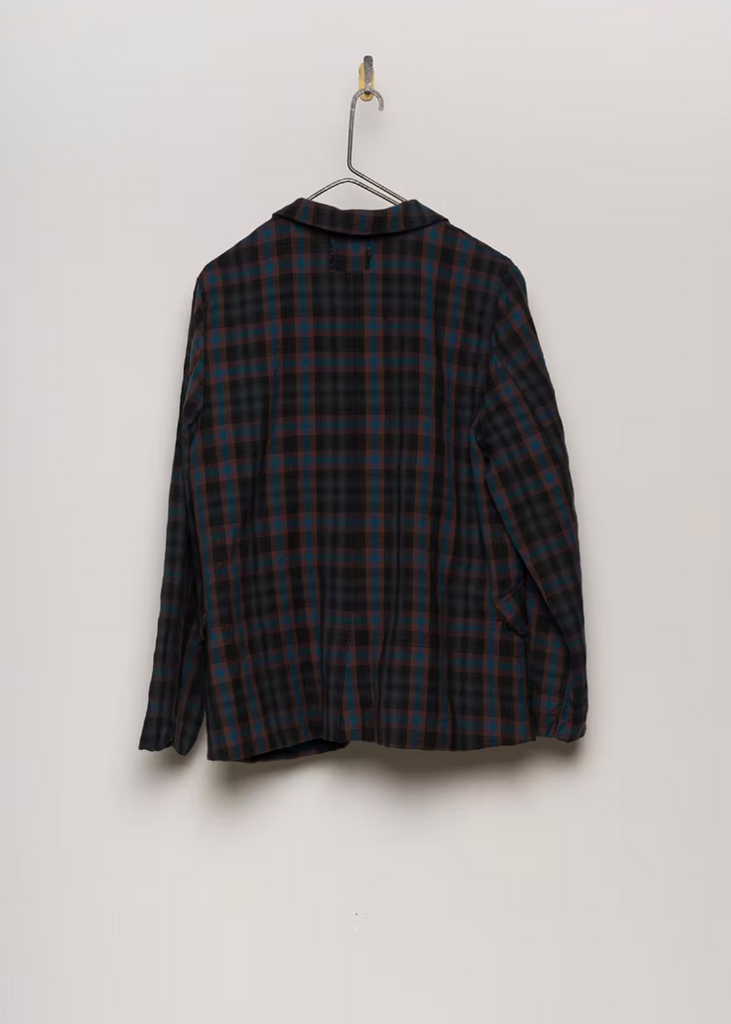 Aequamente | Jacket in Navy Plaid