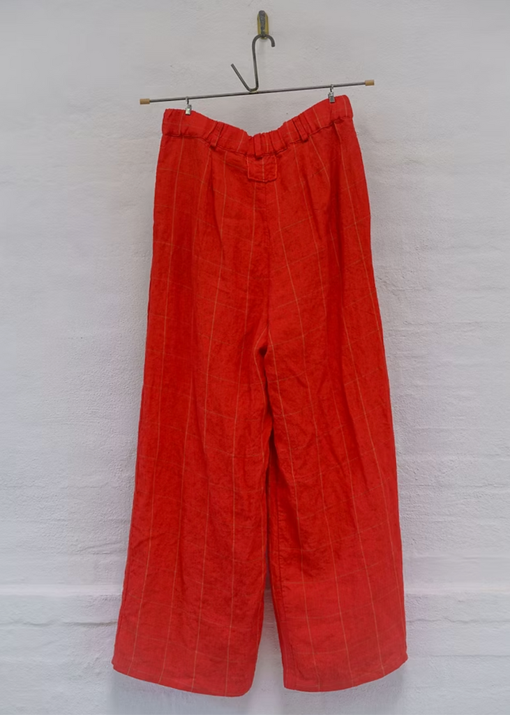Aequamente | Pant | Red Stripe