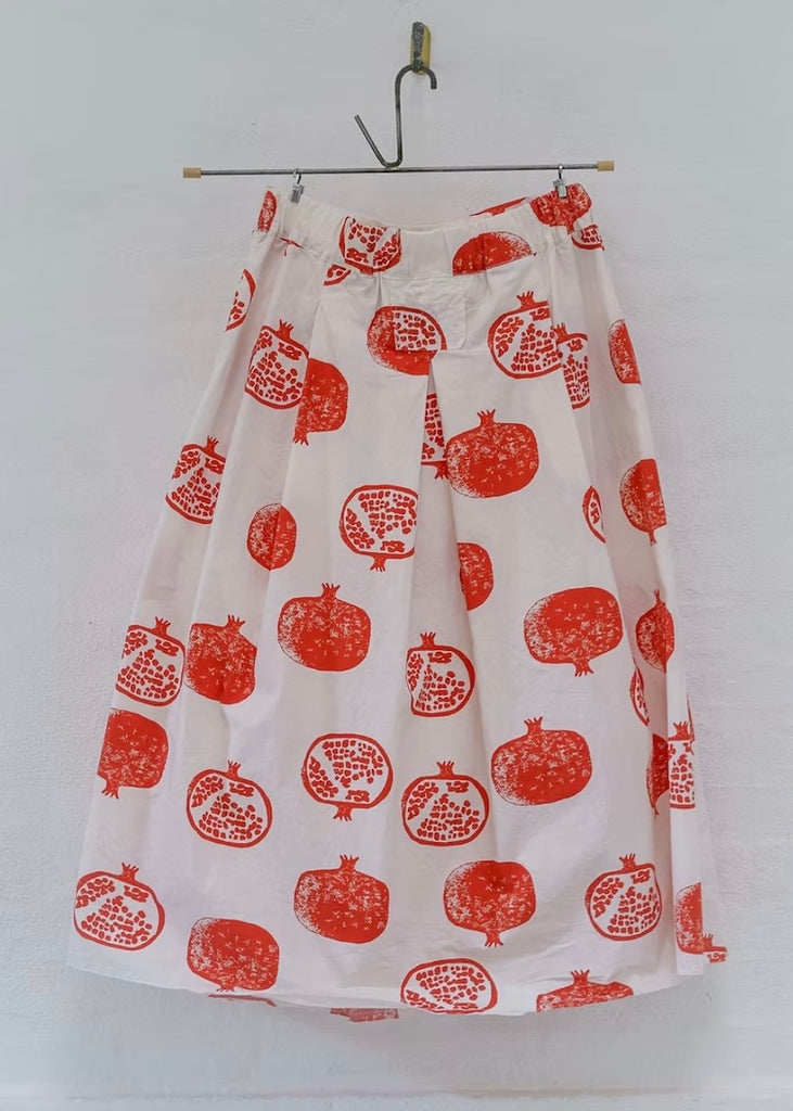 Aequamente | Skirt | Red Pomegranate