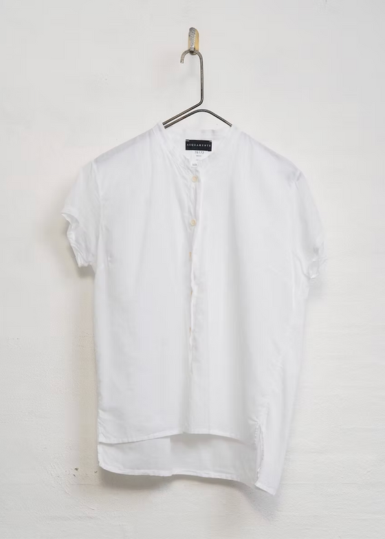 Aequamente | Voile Shirt | White