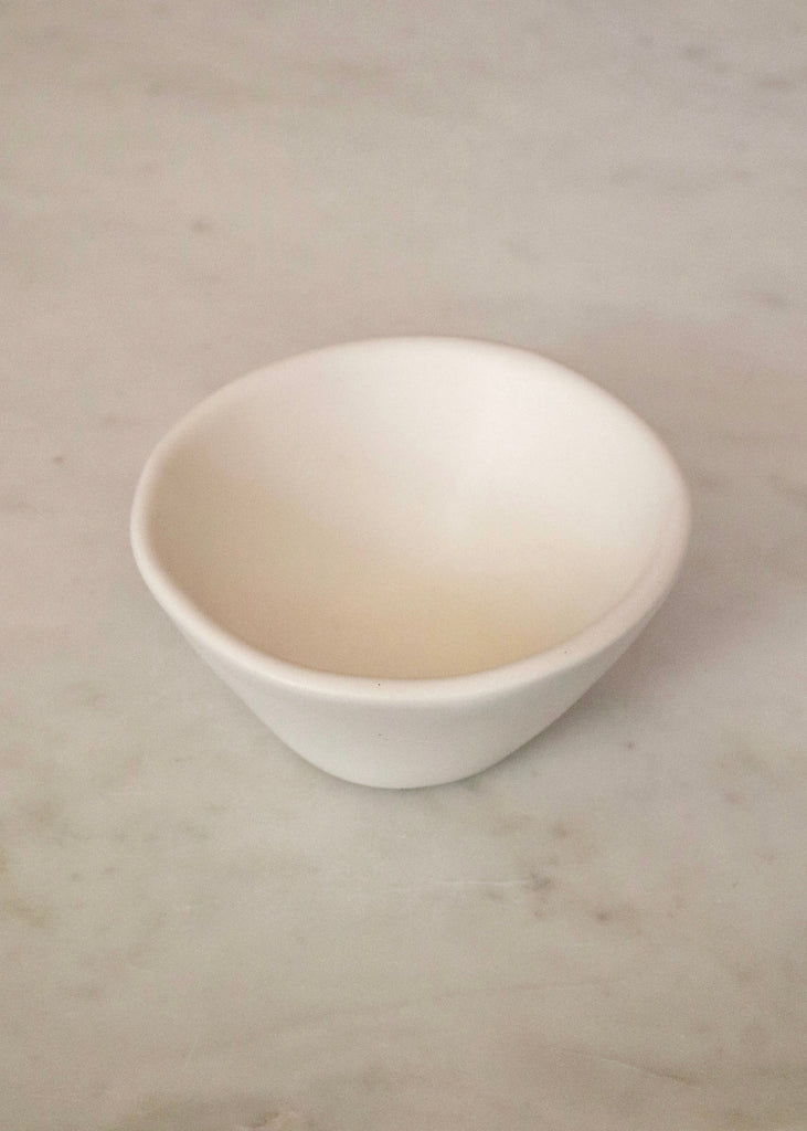 Alex Marshall Studios | 4" Round Bowl | Matte White