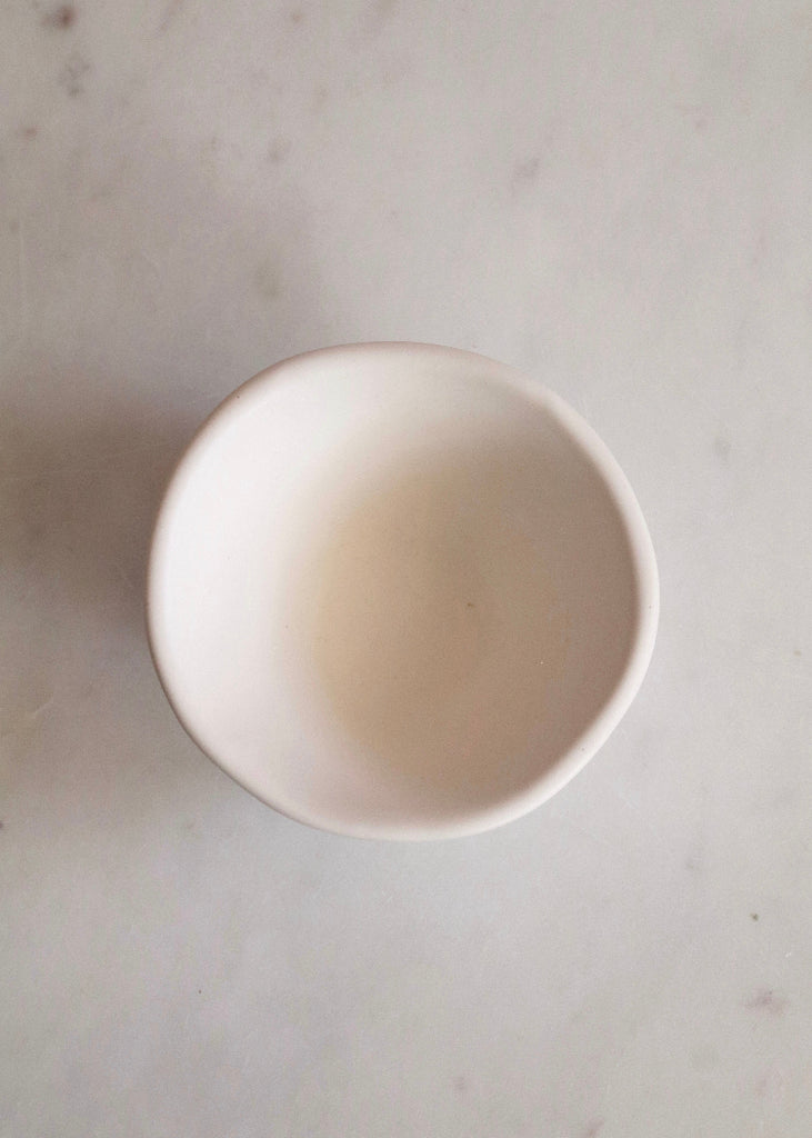 Alex Marshall Studios | 4" Round Bowl | Matte White
