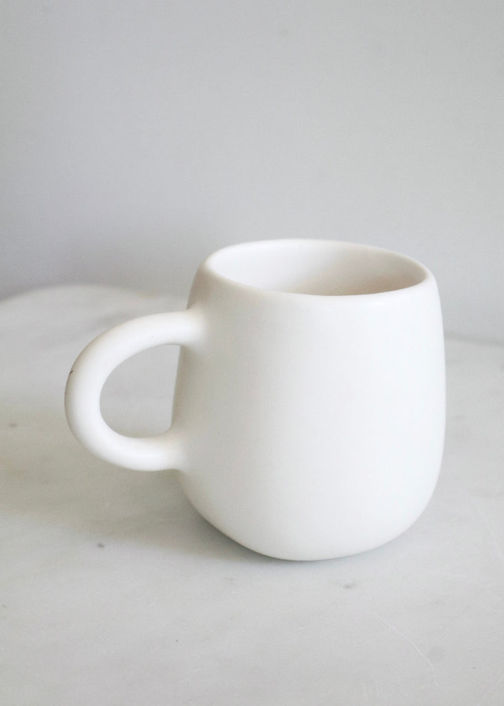 Alex Marshall Studios | Coffee Shop Latte Mug 8 oz | Matte White