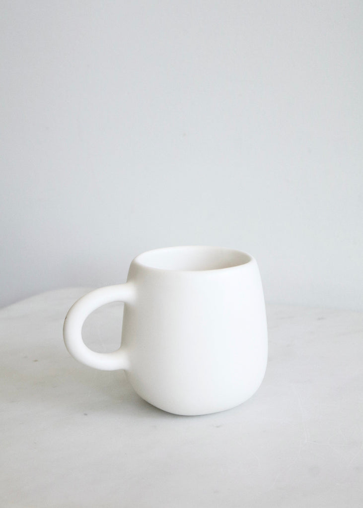 Alex Marshall Studios | Coffee Shop Latte Mug 8 oz | Matte White