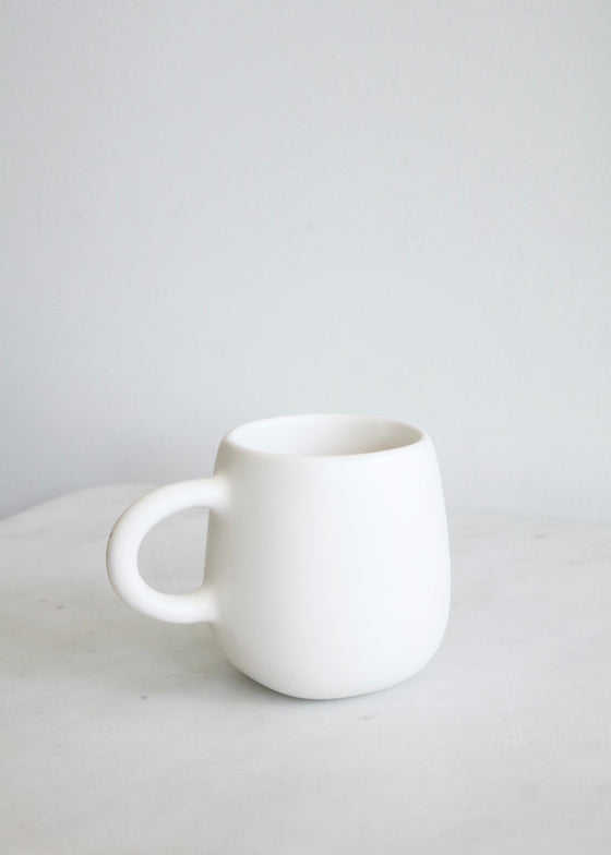 Alex Marshall Studios | Coffee Shop Latte Mug 8 oz | Matte White