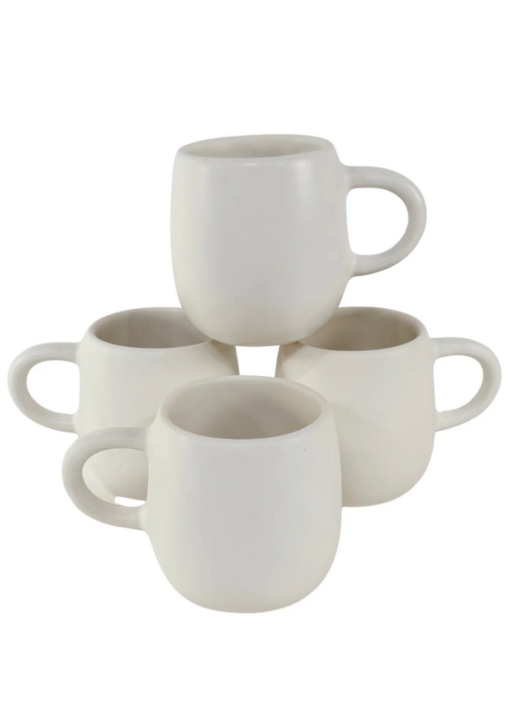 Alex Marshall Studios | Coffee Shop Pour Over Mug 12 oz | Matte White
