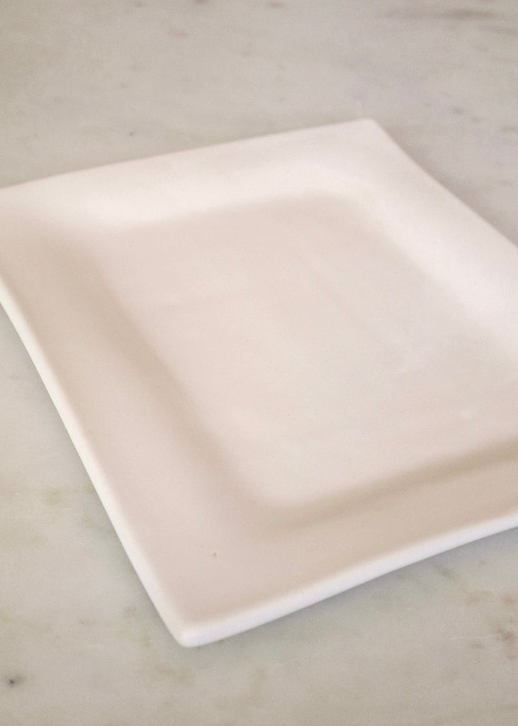 Alex Marshall Studios | Medium Rectangle Platter | Matte White