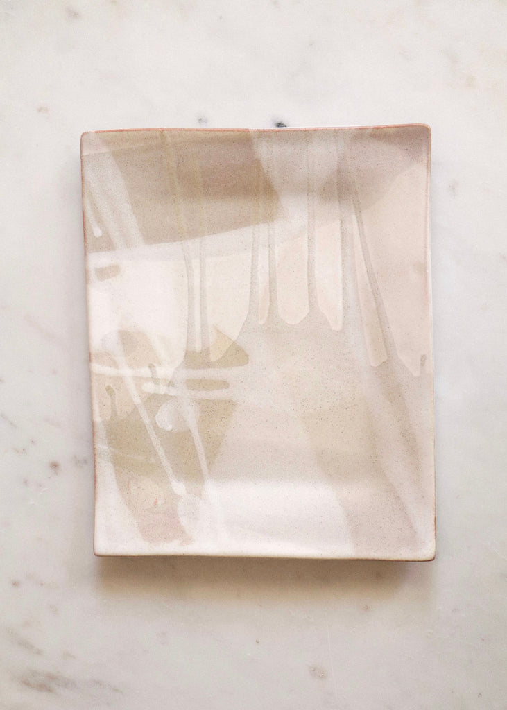 Alex Marshall Studios | Medium Rectangle Platter | Stone