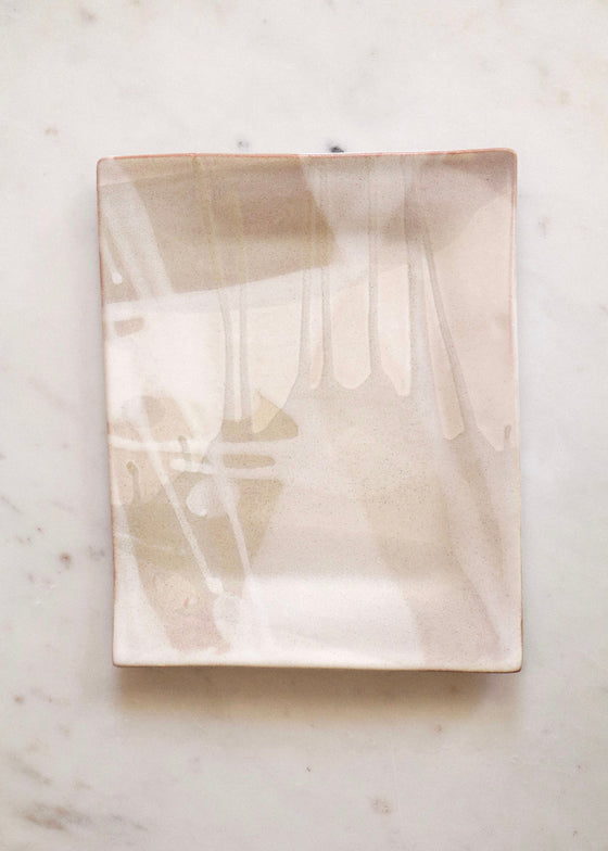 Alex Marshall Studios | Medium Rectangle Platter | Stone