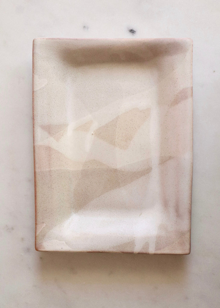 Alex Marshall Studios | Small Rectangle Platter | Stone