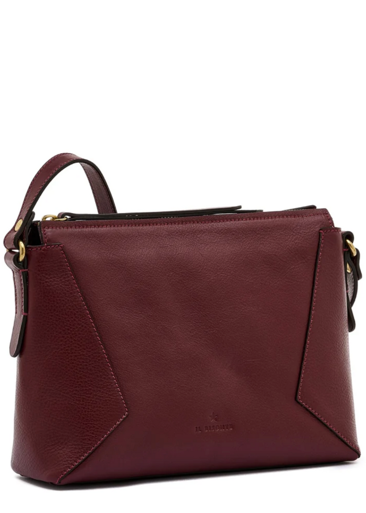 Il Bisonte | Storia Crossbody Bag | Amarena
