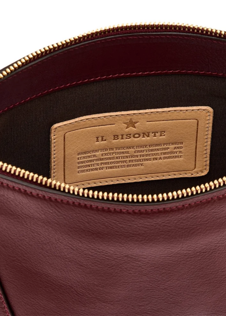 Il Bisonte | Storia Crossbody Bag | Amarena