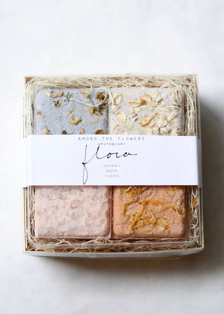 Among the Flowers | Flora Bath Cubes