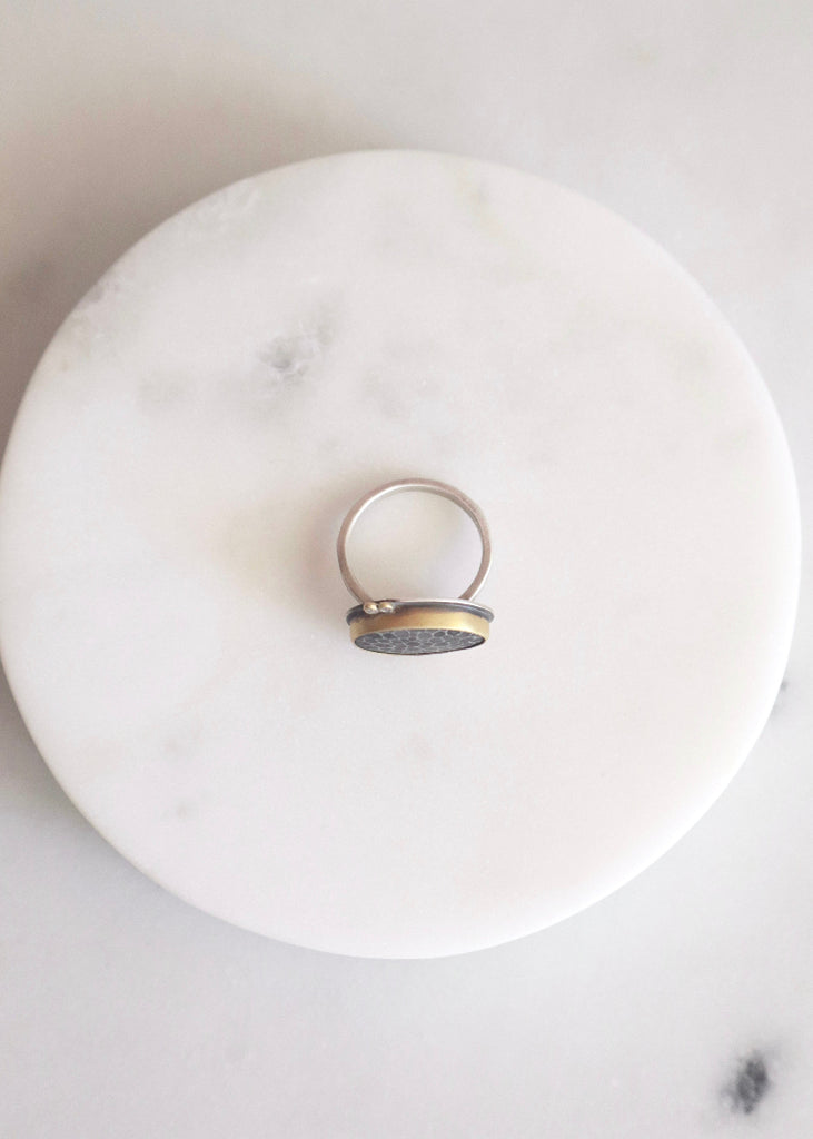 Ananda Khalsa | Bryozoan Fossil Ring