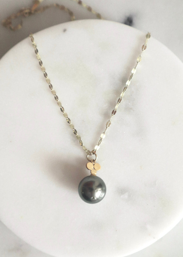 Ananda Khalsa | Tahitian Pearl Pendant Necklace