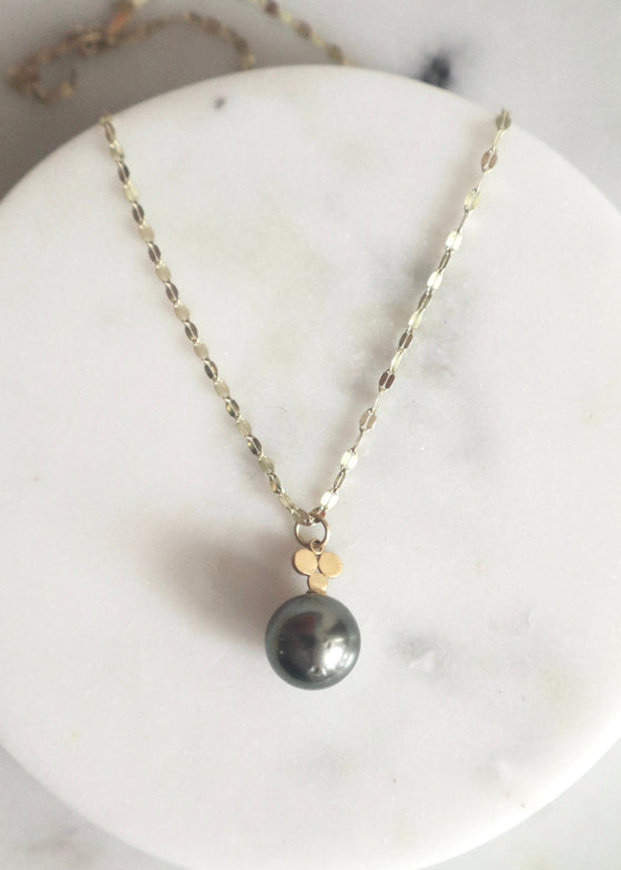 Ananda Khalsa | Tahitian Pearl Pendant Necklace