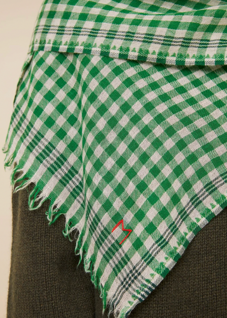 Apple Green Echarpe No 693 Scarf