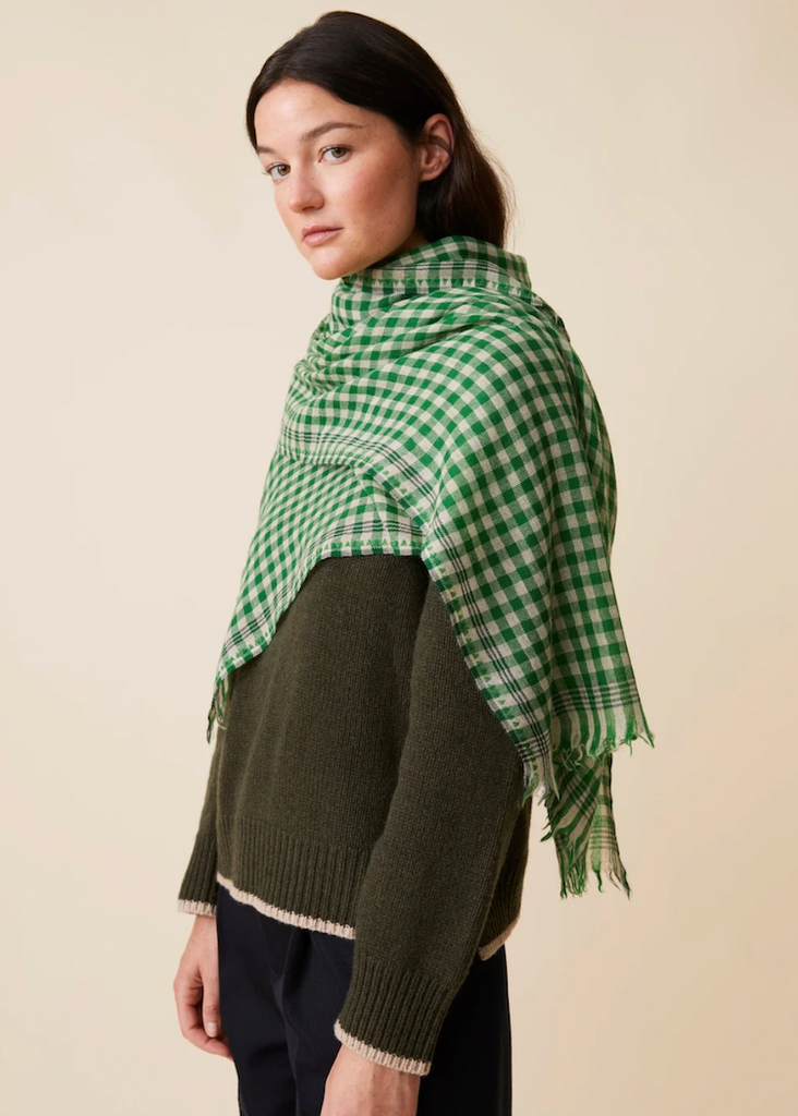 Apple Green Echarpe No 693 Scarf