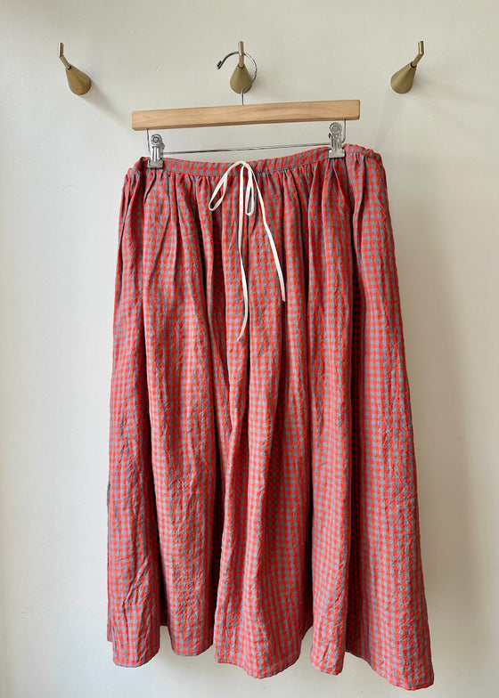 Apuntob | Gingham Skirt