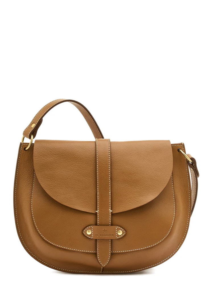 Archivio Saddle Crossbody Bag Gianduia