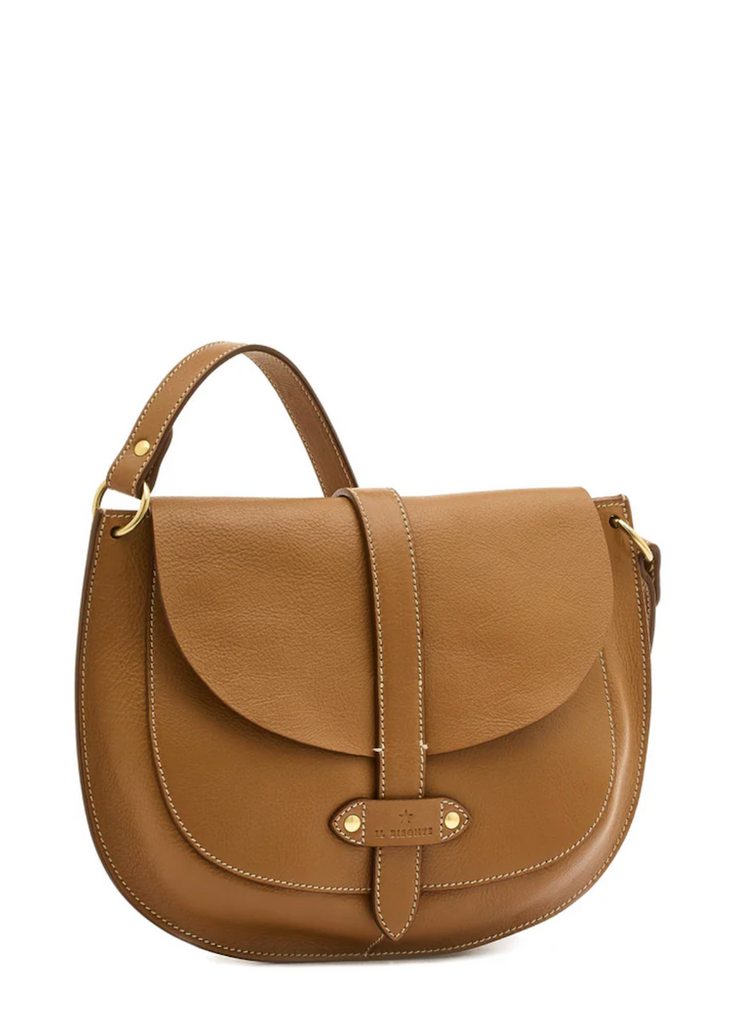 Archivio Saddle Crossbody Bag Gianduia