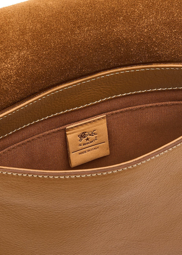 Archivio Saddle Crossbody Bag Gianduia