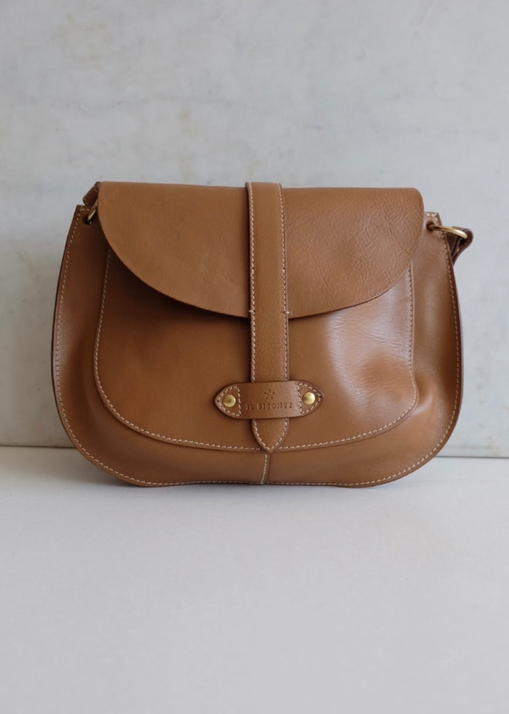 Archivio Saddle Crossbody Bag Gianduia