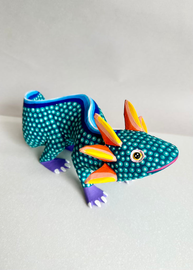 Armando Jimenez | Blue + Orange Axolotl