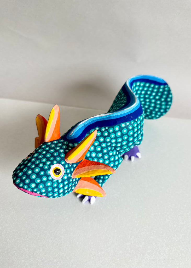 Armando Jimenez | Blue + Orange Axolotl