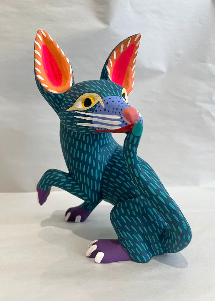 Armando Jimenez | Blue + Orange Dog