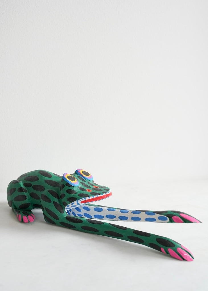 Armando Jimenez | Green + Black Frog