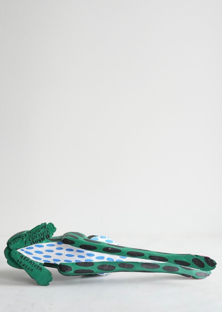 Armando Jimenez | Green + Black Frog