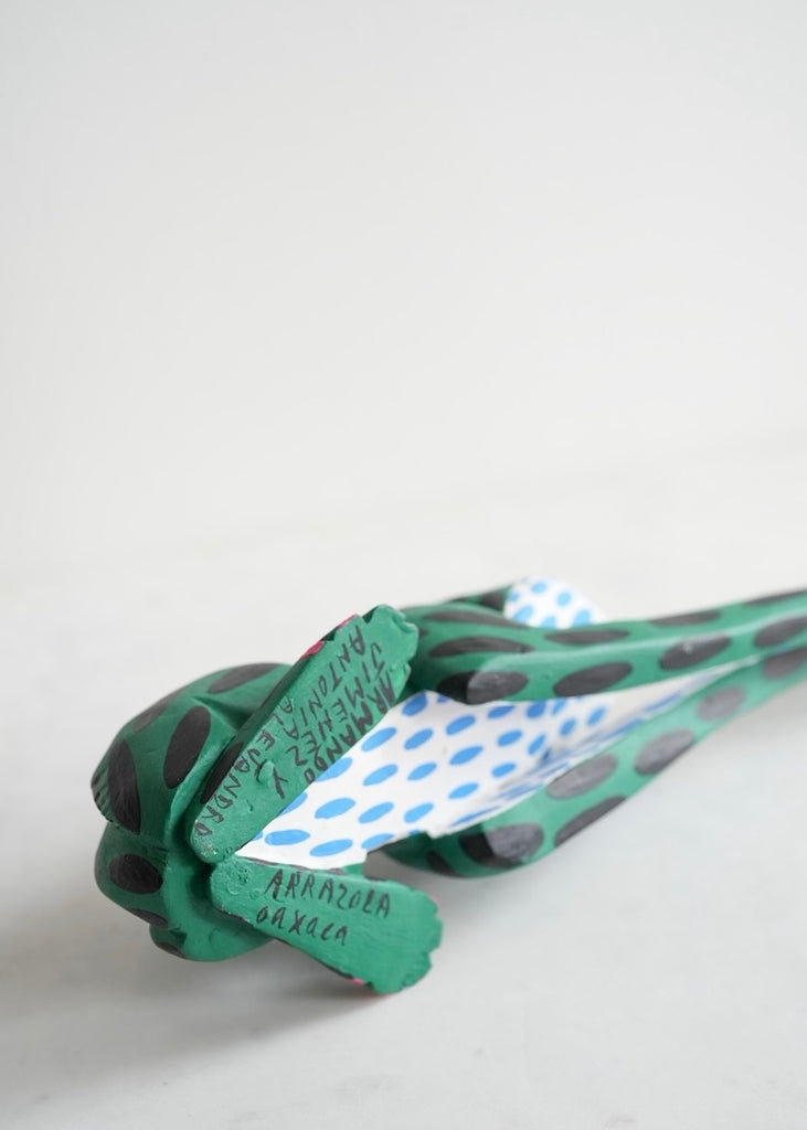 Armando Jimenez | Green + Black Frog