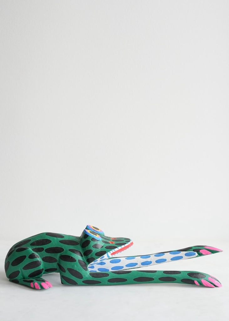 Armando Jimenez | Green + Black Frog
