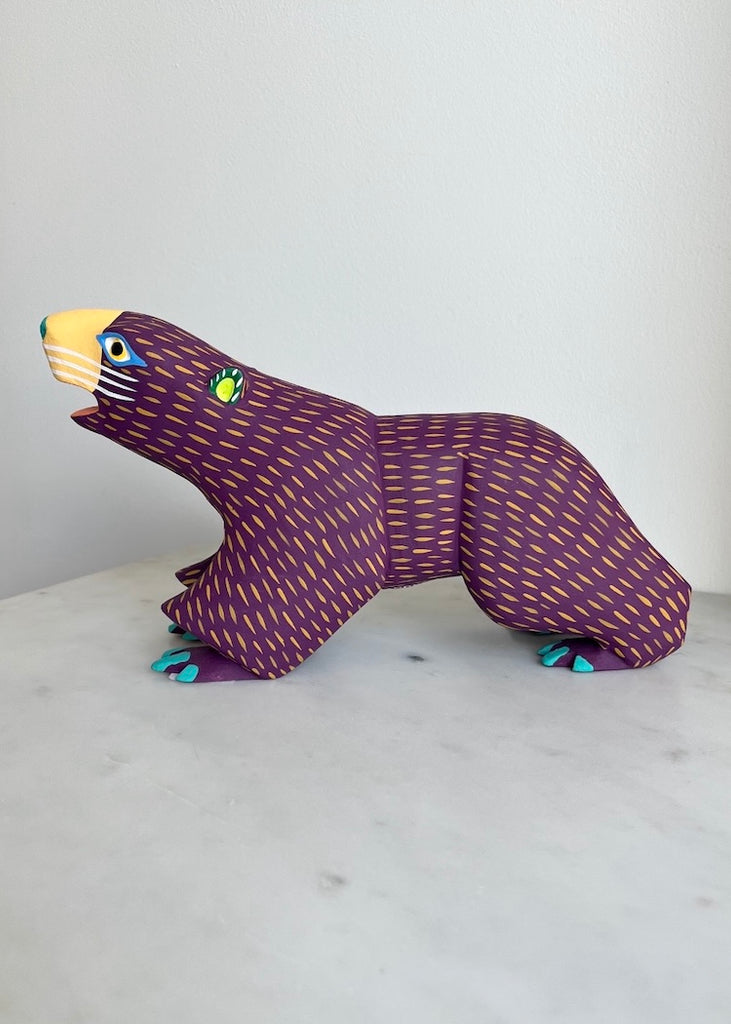Armando Jimenez | Purple + Yellow Bear