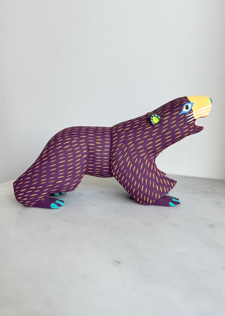 Armando Jimenez | Purple + Yellow Bear
