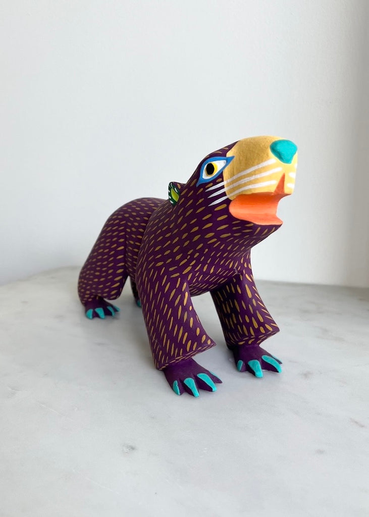Armando Jimenez | Purple + Yellow Bear
